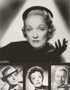 Marlene Dietrich, Zarah Leander, Willi Forst, Heinz Rühmann